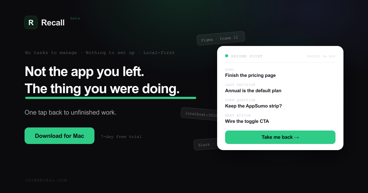 From a landing page and 0 users to 1k in sales on AppSumo in 2 weeks. What actually helped logo
